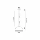 design rustic lampă Ø 60 cm Galileo Il Fanale Viadurini