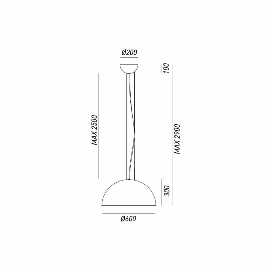 design rustic lampă Ø 60 cm Galileo Il Fanale Viadurini