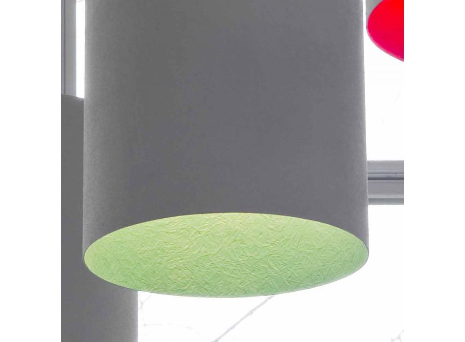 Lampa de pandantiv design In-es.artdesign Bin Ciment vopsit Viadurini