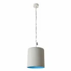 Lampa de pandantiv design In-es.artdesign Bin Ciment vopsit Viadurini