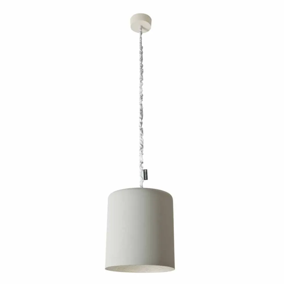 Lampa de pandantiv design In-es.artdesign Bin Ciment vopsit Viadurini