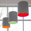 Lampa de pandantiv design In-es.artdesign Bin Ciment vopsit