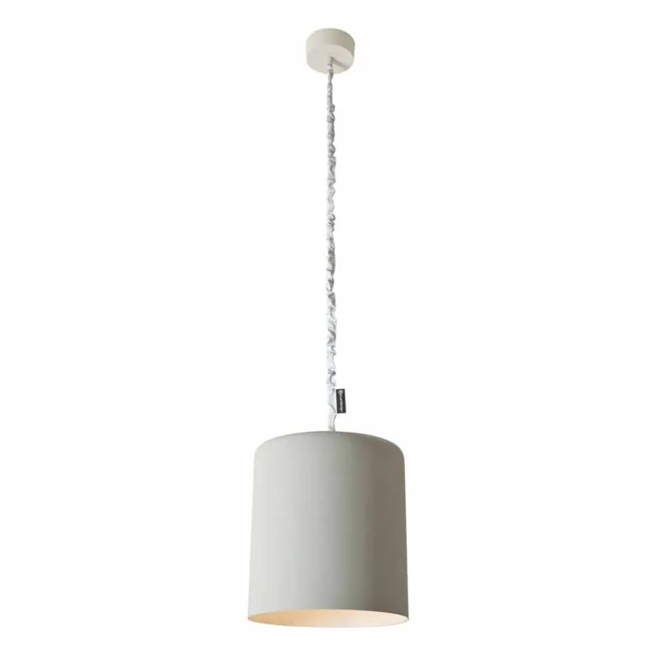 Lampa de pandantiv design In-es.artdesign Bin Ciment vopsit Viadurini