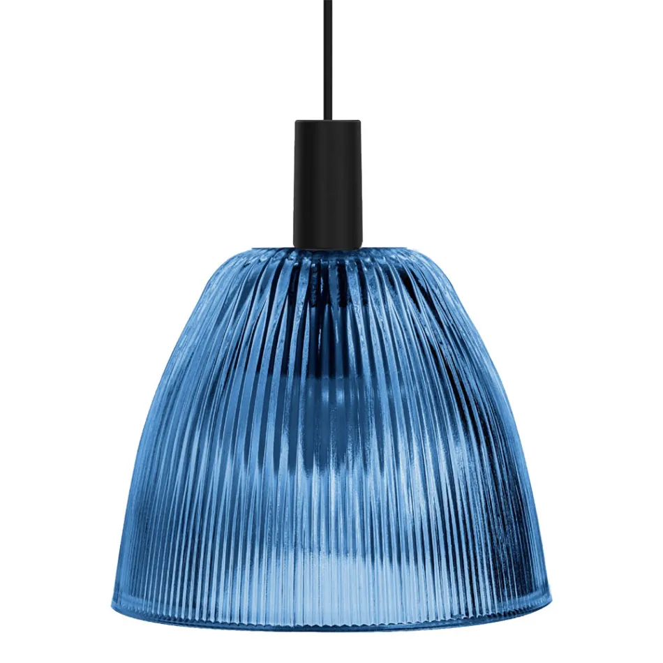 Lampă suspendată de design din sticlă venețiană Made in Italy - Safir Viadurini