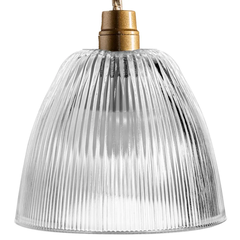 Lampă suspendată de design din sticlă venețiană Made in Italy - Safir Viadurini