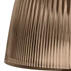 Lampă suspendată de design din sticlă venețiană Made in Italy - Safir Viadurini