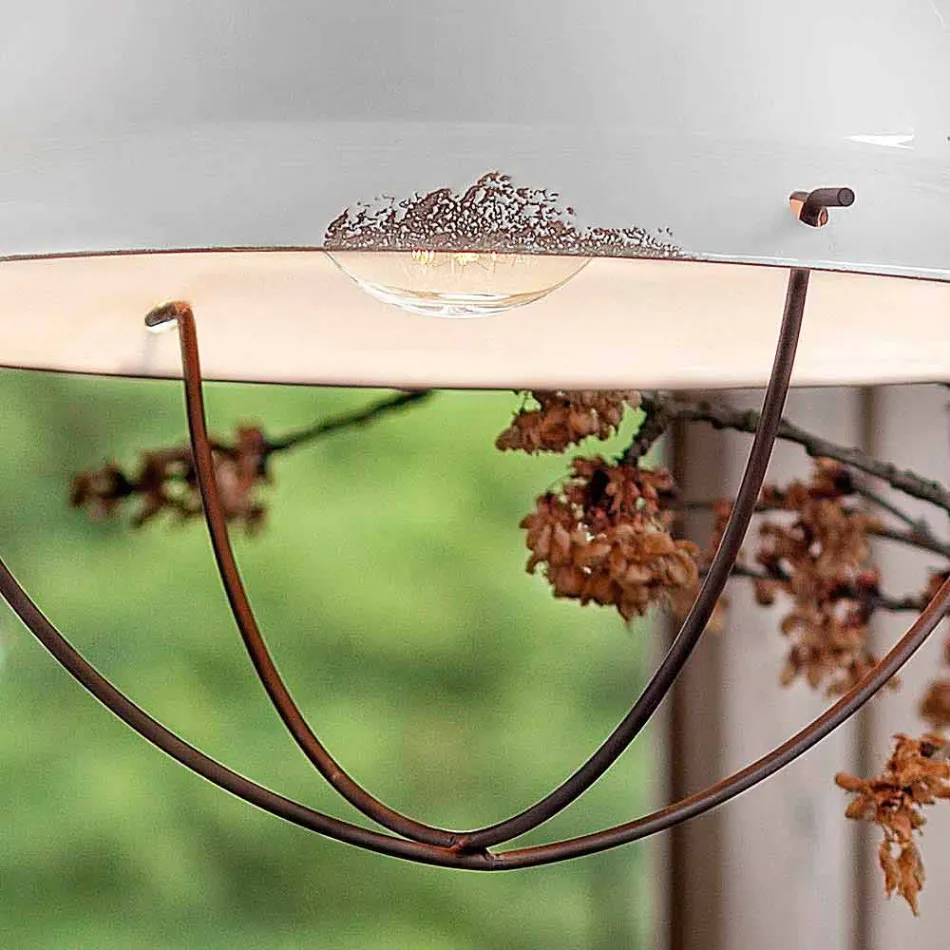 ambarcațiune lampă suspensie design industrial Clara Viadurini