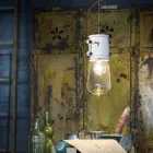 Lămpi cu pandantiv de design urban realizată manual Edith Ferroluce Viadurini