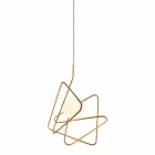 Lampa în suspensie din oțel modernă Ø60xh.60xL.cavo200cm, Adele Viadurini