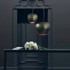 Lampă suspendată din ceramică în formă de cireș Fabricată în Italia - Cireș Viadurini