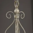 Lampa cu suspendare din ceramica lucrata manual cu Passanastri - Napoli Viadurini