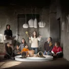 Lampă cu suspensie în ceramică alb lucios Design în 4 forme - Oasis Viadurini