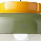 Lampa cu Suspensie din Ceramica Bicolora Made in Italy - Corcovado Viadurini