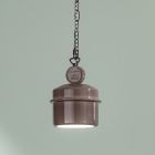 Lampă cu suspendare din ceramică colorată cu design industrial - Liotta Viadurini