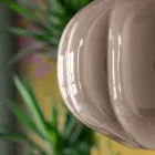 Lampa suspendata din ceramica cu 2 finisaje Made in Italy - Afoxe Viadurini