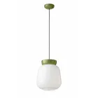 Lampa suspendata din ceramica si sticla Made in Italy - Corcovado Viadurini