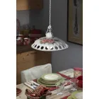 Lampa cu Suspensie din Ceramica lucrata manual cu Passanastri - Napoli Viadurini