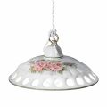 Lampa cu Suspensie din Ceramica lucrata manual cu Passanastri - Napoli