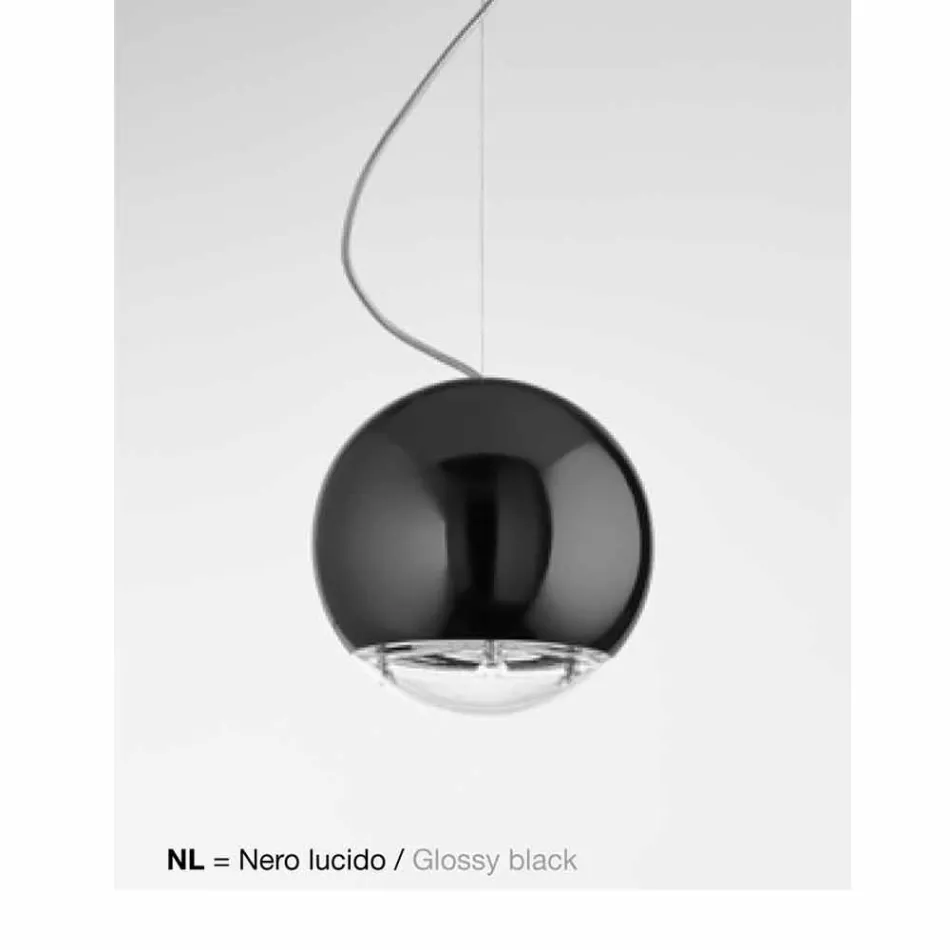 Lampa de suspensie ceramică Globo Aldo Bernardi Viadurini