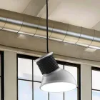 Lampa de suspensie în ceramică Lustri 10 Aldo Bernardi Viadurini