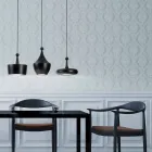 Lampa de suspensie în ceramică Lustri 3 Aldo Bernardi Viadurini