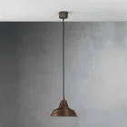 Lampa antic suspensie clopot de fier Virginia Il Fanale Viadurini