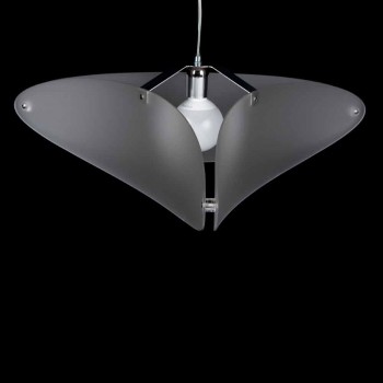 Agățat lampă în design modern, metacrilat de diam.90 cm Nina