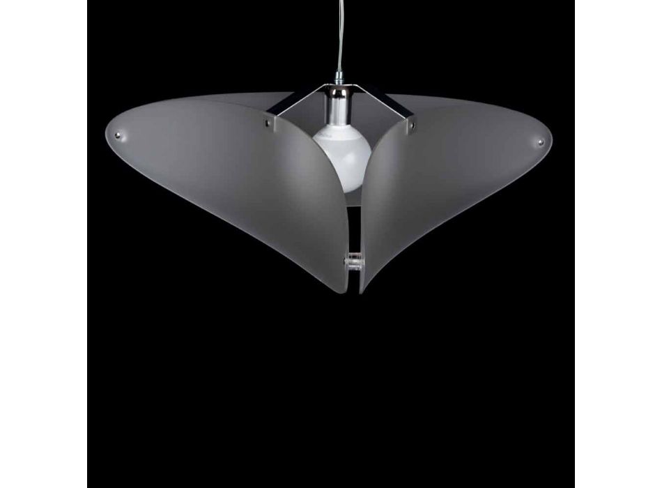 Agățat lampă în design modern, metacrilat de diam.90 cm Nina Viadurini