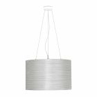 Lampa polipropilenă albă suspensie cu diametrul de 60 cm Debby Viadurini