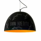 Lampa de pandantiv cu rășină In-es.artdesign H2o Tablă modernă Viadurini