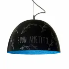 Lampa de pandantiv cu rășină In-es.artdesign H2o Tablă modernă Viadurini