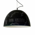 Lampa de pandantiv cu rășină In-es.artdesign H2o Tablă modernă Viadurini