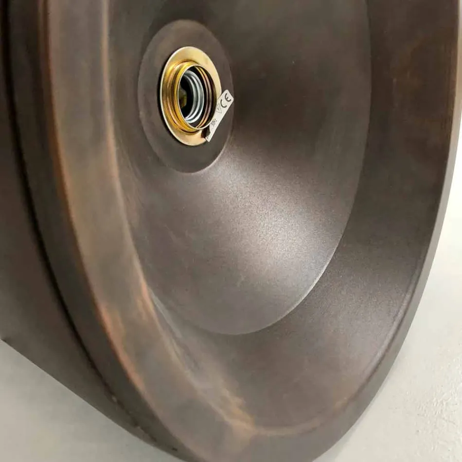 Lampă suspendată design din teracotă, Ø37cm - Toscot Henry Viadurini