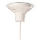 Lampa suspendata din sticla si ceramica colorata Made in Italy - Lariat Viadurini