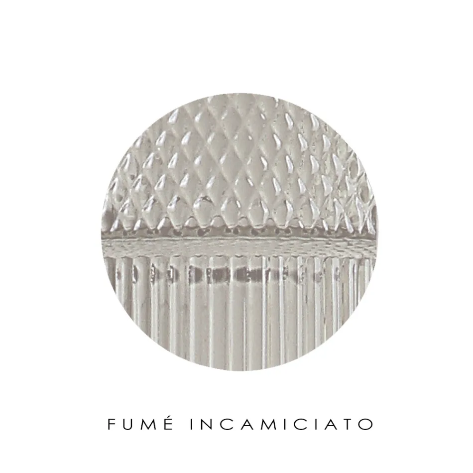 Lampa cu suspendare din sticla suflata manual la Venetia 15 cm - Satomi Viadurini