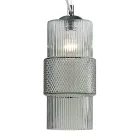 Lampa cu suspendare din sticla suflata manual la Venetia 15 cm - Satomi Viadurini