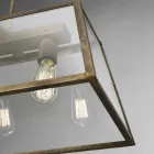suspensie Lampa industriale 3 lumini Londra Il Fanale Viadurini