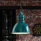lampă de suspensie industriale de design artizanale Katie Viadurini