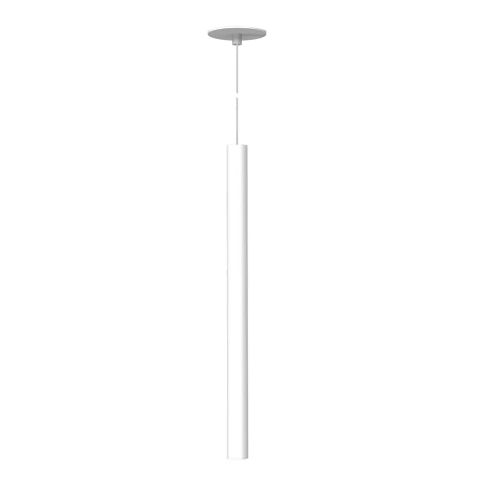 Lampa cu Suspensie Incastrat Led din Aluminiu Alb sau Negru - Rebolla Viadurini