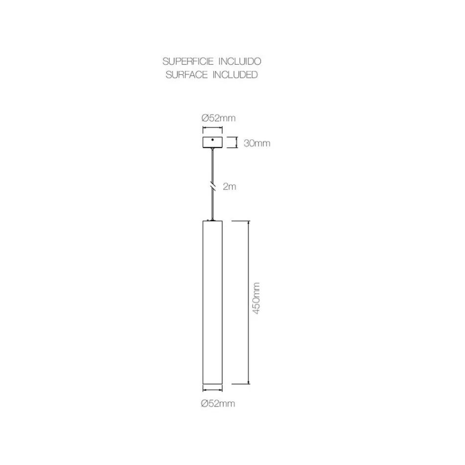 Lampa cu Suspensie Decorativa Led din Aluminiu Alb sau Negru - Rebolla Viadurini