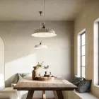 Lampa suspendata Liberty ceramica Ø42 Anita Il Fanale Viadurini