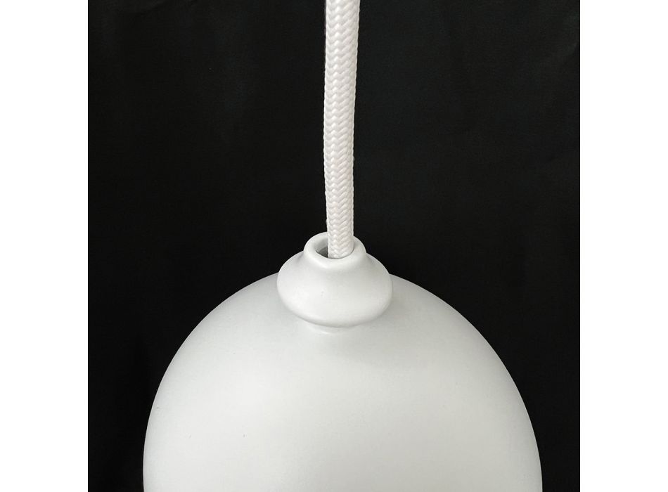 Lampă modernă cu suspendare Aldo Bernardi din ceramică I Lustrini 5 Viadurini