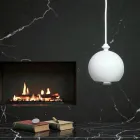 Lampă modernă cu suspendare Aldo Bernardi din ceramică I Lustrini 5 Viadurini