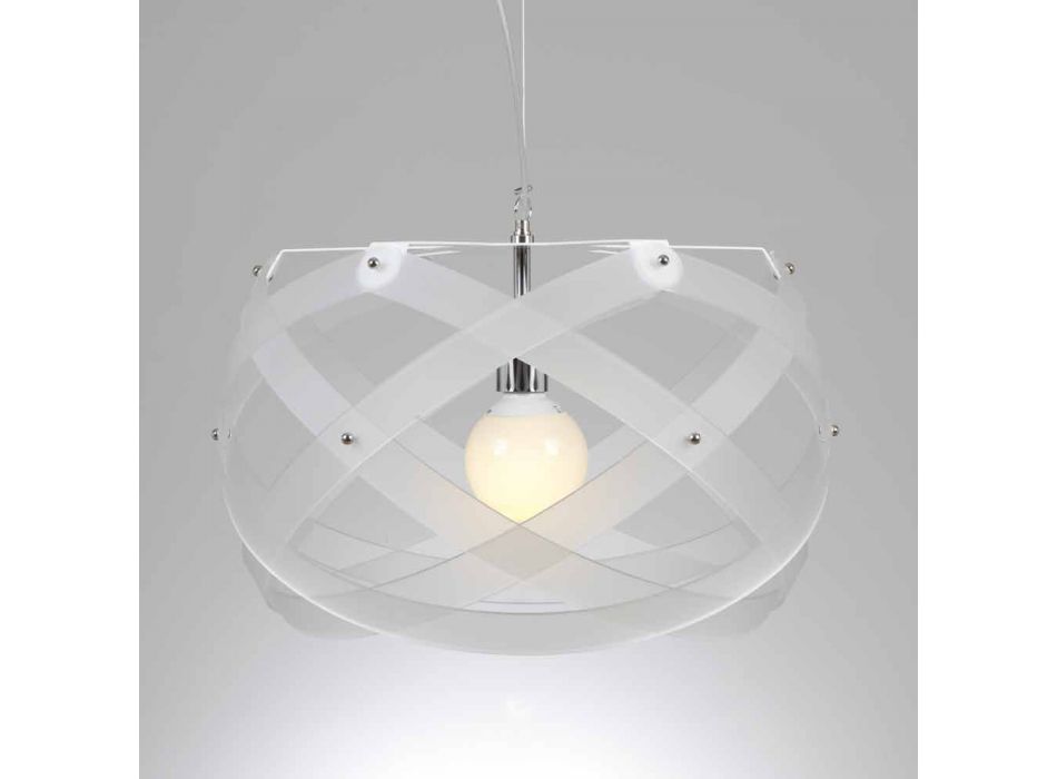 pandantiv lampa Contemporary în metacrilat de 40 cm diametru Vanna Viadurini