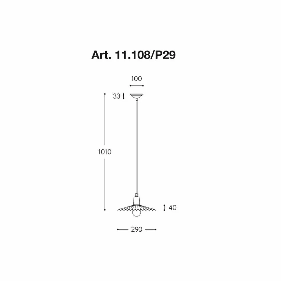 pandantiv lampa contemporan, Civetta Aldo Bernardi on-line Viadurini