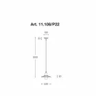 pandantiv lampa contemporan, Civetta Aldo Bernardi on-line Viadurini