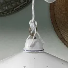 Sus and Down Suspensie din Ceramica Decorata 2 Marimi - Asti Viadurini