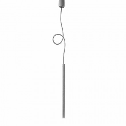 Lampă suspendată modernă tubulară cu cablu flexibil - Tubò Aldo Bernardi Viadurini