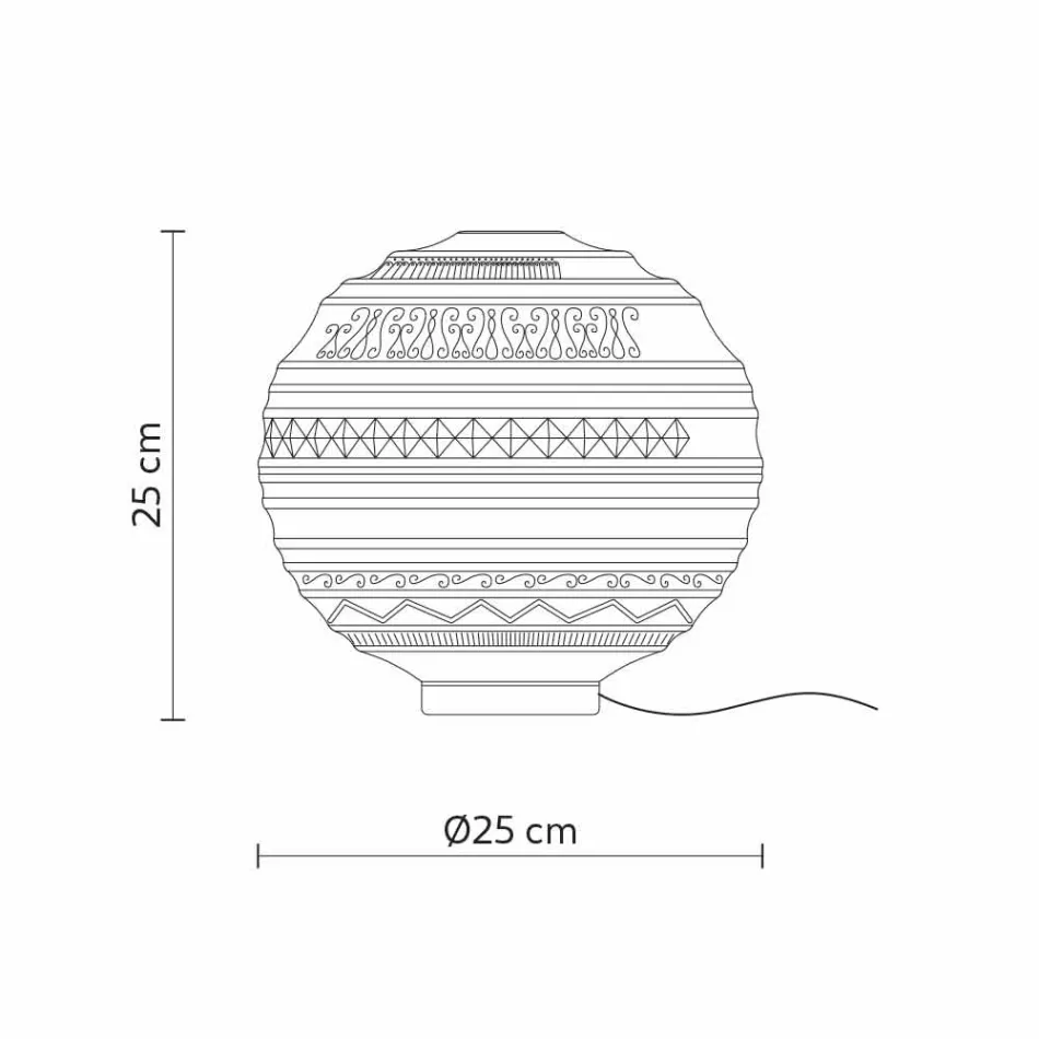 Lampă de masă din sticlă satinată albă și metal Design modern - Morse Viadurini