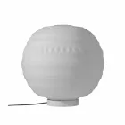 Lampă de masă din sticlă satinată albă și metal Design modern - Morse Viadurini